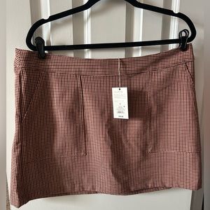 (NWT) A New Day | Plaid Mini Skirt